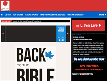 Tablet Screenshot of mikefmwinnipeg.com